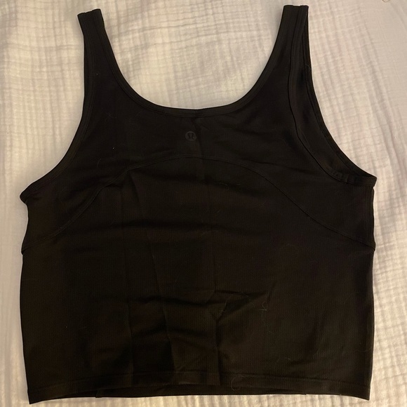 Lululemon Cropped Henley Tank - Picture 3 of 4